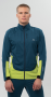 Разминочная куртка NordSki Race dark Jeans/lime XL (52)