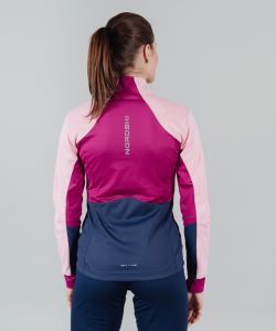 Разминочная куртка NordSki  Pro candy pink/blue W размер XS (36)