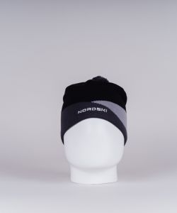 Шапка NordSki Line black/grey (C3)
