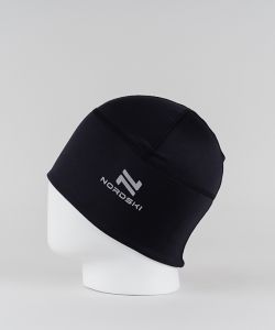 Шапка NordSki Jr Warm black тренировочная (S) (C3)