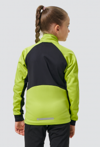 Разминочная куртка NordSki Jr. Core lime/black рост 164