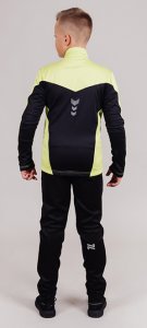 Разминочный костюм NordSki Jr. Base Lime/black размер 134