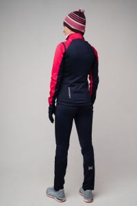Разминочная куртка NordSki  Premium Pink/blueberry размер M (40)