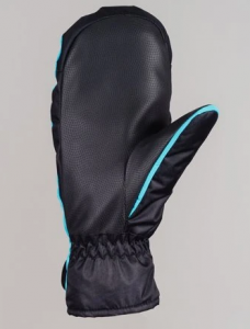Варежки Nordski Jr. Arctic black/aquamarine membrane размер 5-L (D1)