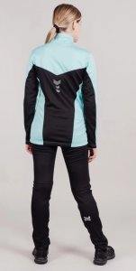 Разминочная куртка NordSki Jr. Base mint/black рост 164