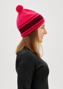 Шапка NordSki Tone stripe pink (C3)