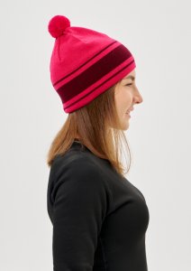 Шапка NordSki Tone stripe pink (C3)