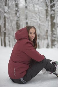 Утепленная куртка NordSki Mount wine размер S (38) (E1)