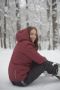 Утепленная куртка NordSki Mount wine размер S (38) (E1)