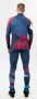 Гоночный костюм NordSki Heat blue/red размер M (48) (А2)