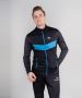 Разминочная куртка NordSki  BASE black/blue размер XS (44)