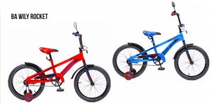 Велосипед 16" Black Aqua Wily Rocket (KG1608)