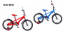 Велосипед 16" Black Aqua Wily Rocket (KG1608)