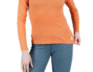Комплект термобелья Nordski Kids Soft orange/green рост 134