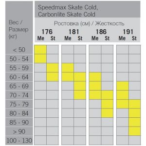 Лыжи беговые Carbon SK Cold Stiff IFP hole (191см)